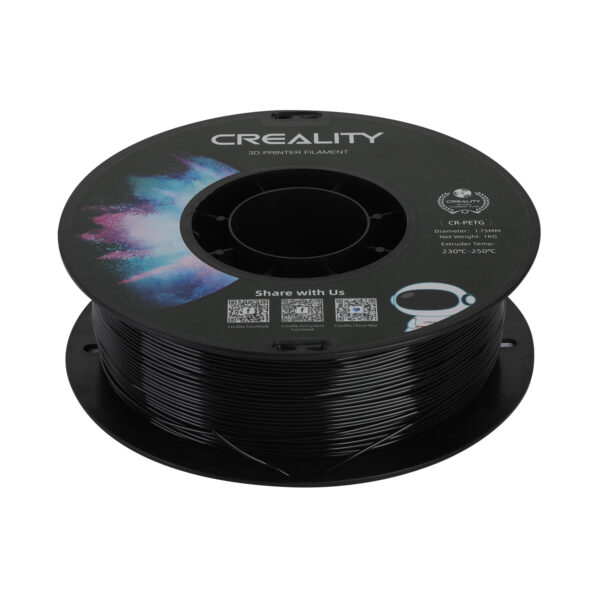 Creality3D CR-PETG 1.75mm Μαύρο - Black 1kg (3301030035) - Image 3