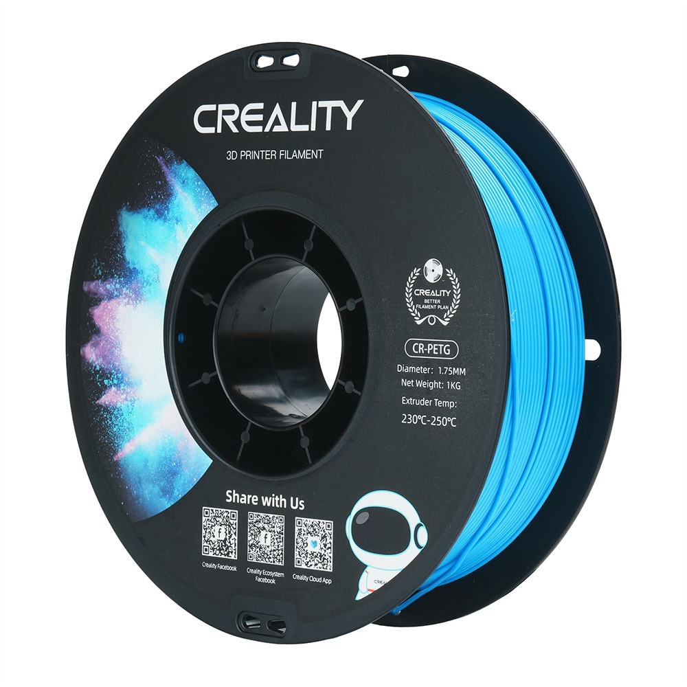 Creality3D CR-PETG 1.75mm Tech Blue1kg (3301030049) - Image 2