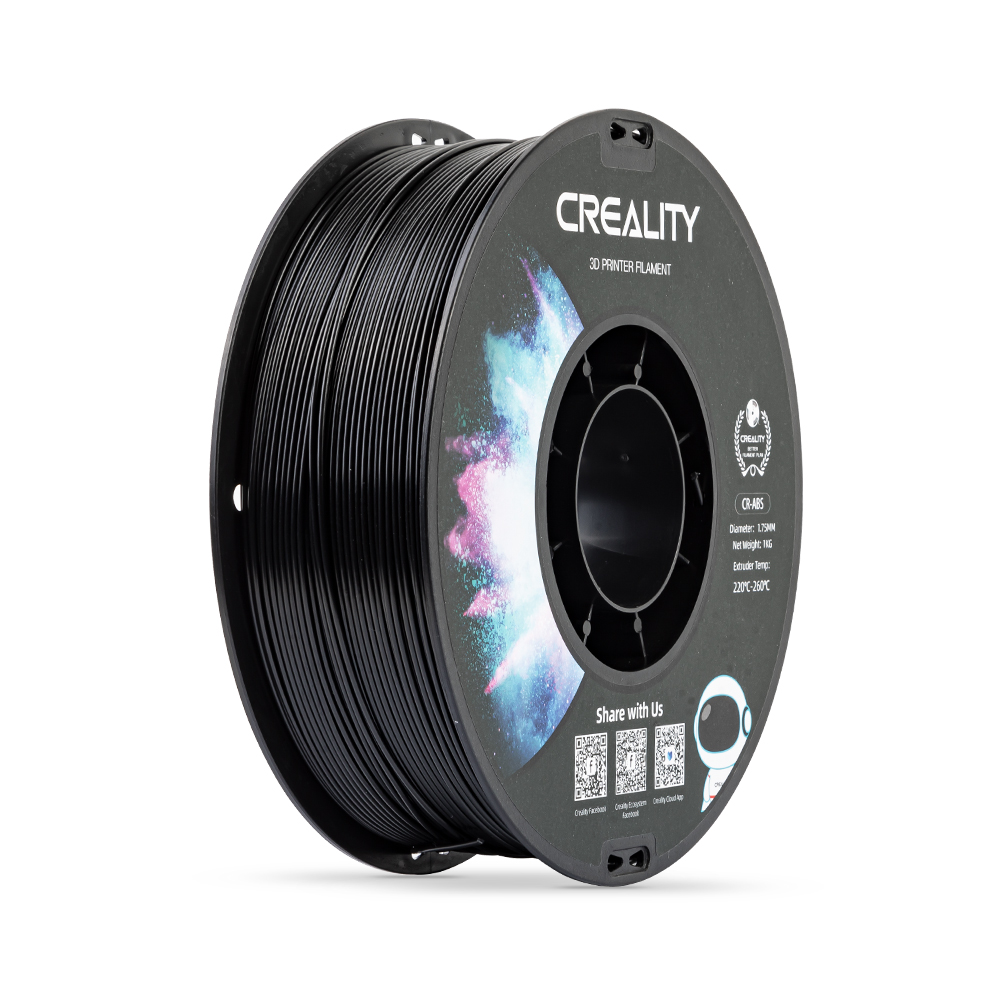 Creality3D CR-ABS 1.75mm Μαύρο-Black 1kg (3301020035) - Image 3