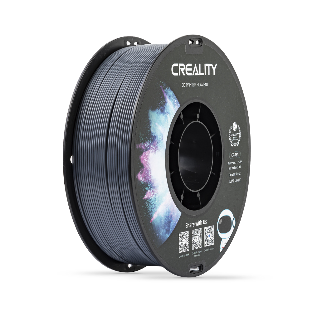 Creality3D CR-ABS 1.75mm Γκρι-Grey 1kg (3301020034) - Image 2