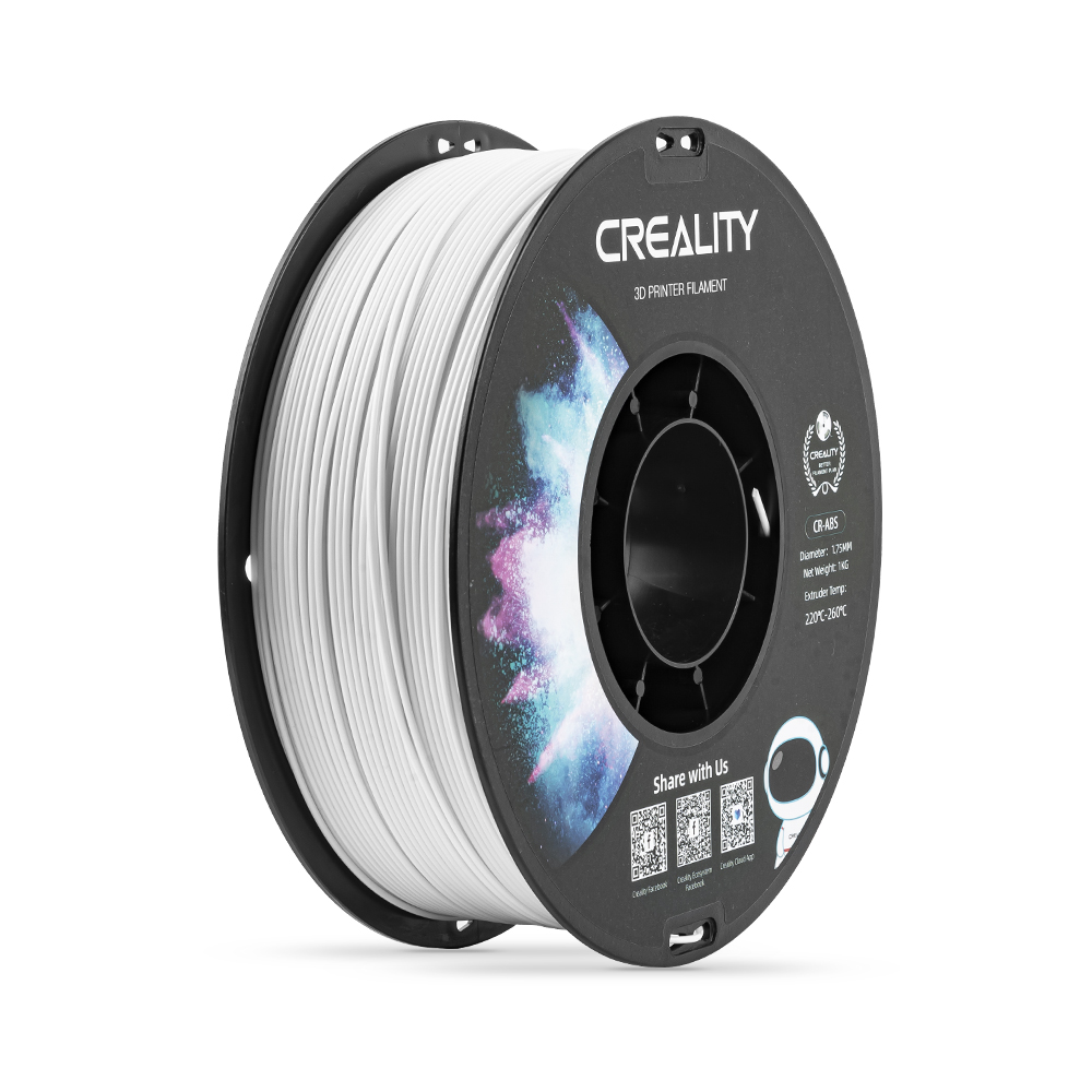 Creality3D CR-ABS 1.75mm Άσπρο-White 1kg (3301020031)
