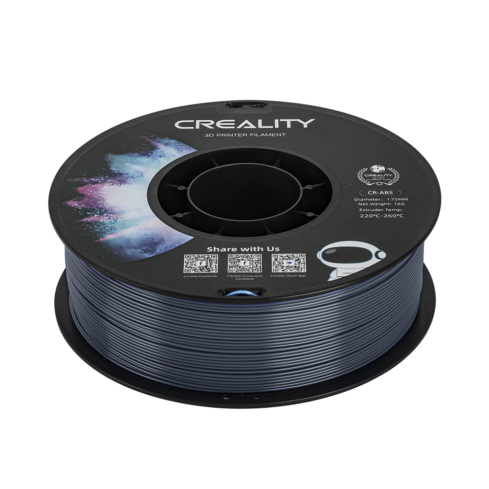 Creality3D CR-ABS 1.75mm Γκρι-Grey 1kg (3301020034) - Image 4