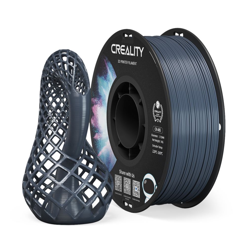 Creality3D CR-ABS 1.75mm Γκρι-Grey 1kg (3301020034)