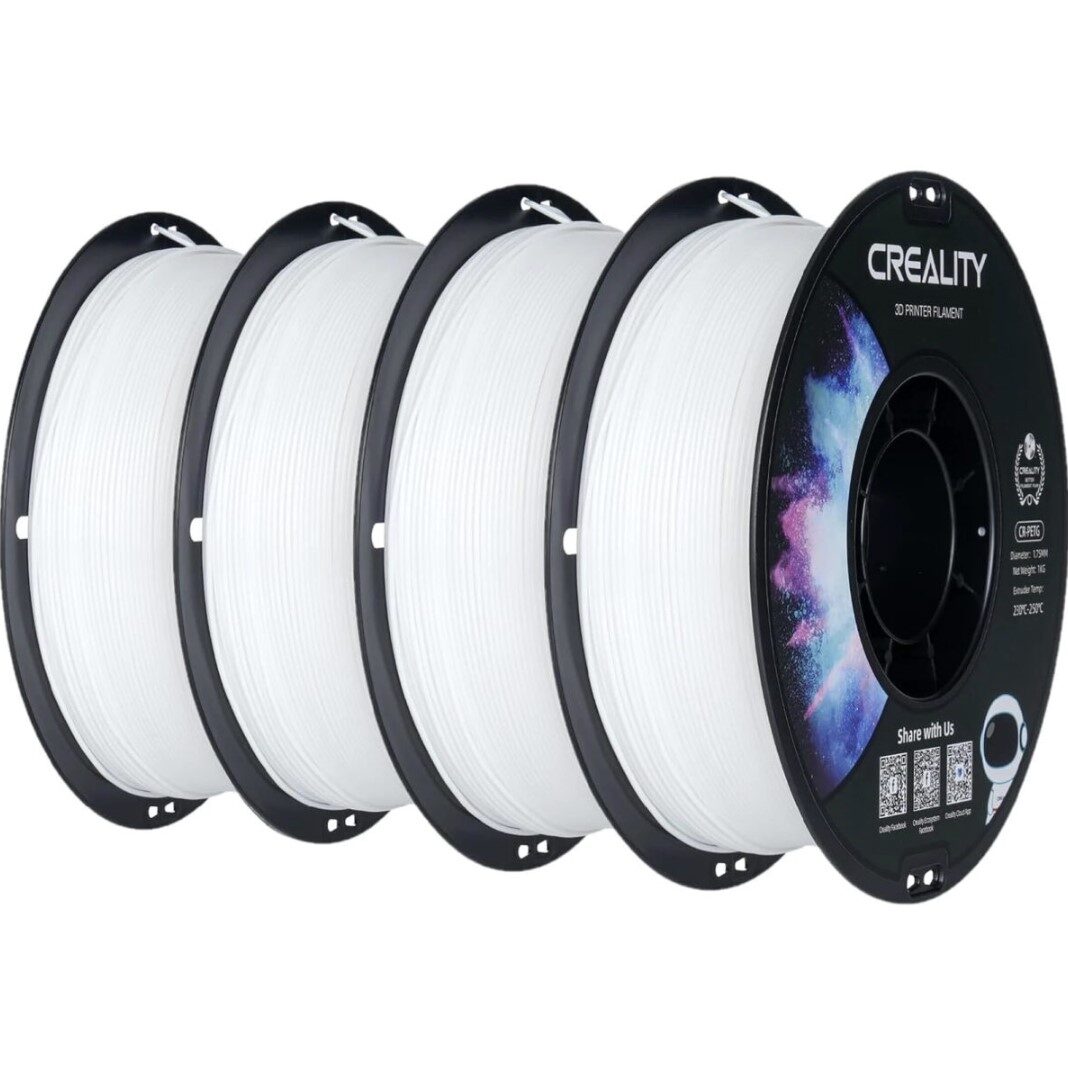 Creality3D CR-PETG Value Pack 4 x White 4kg (3301030085)