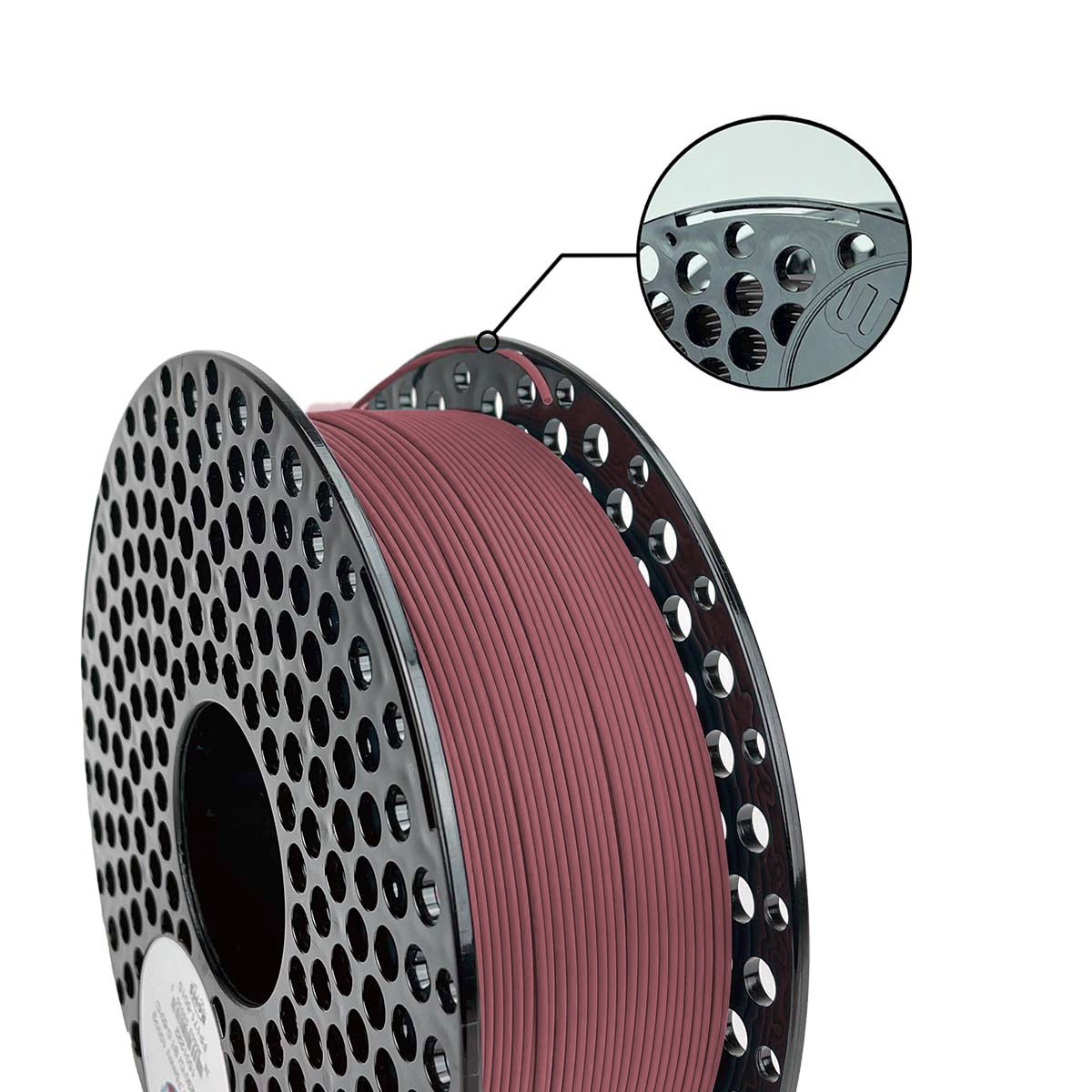 AzureFilm HS PLA 1.75mm Matte Bordeaux 1kg - Image 6