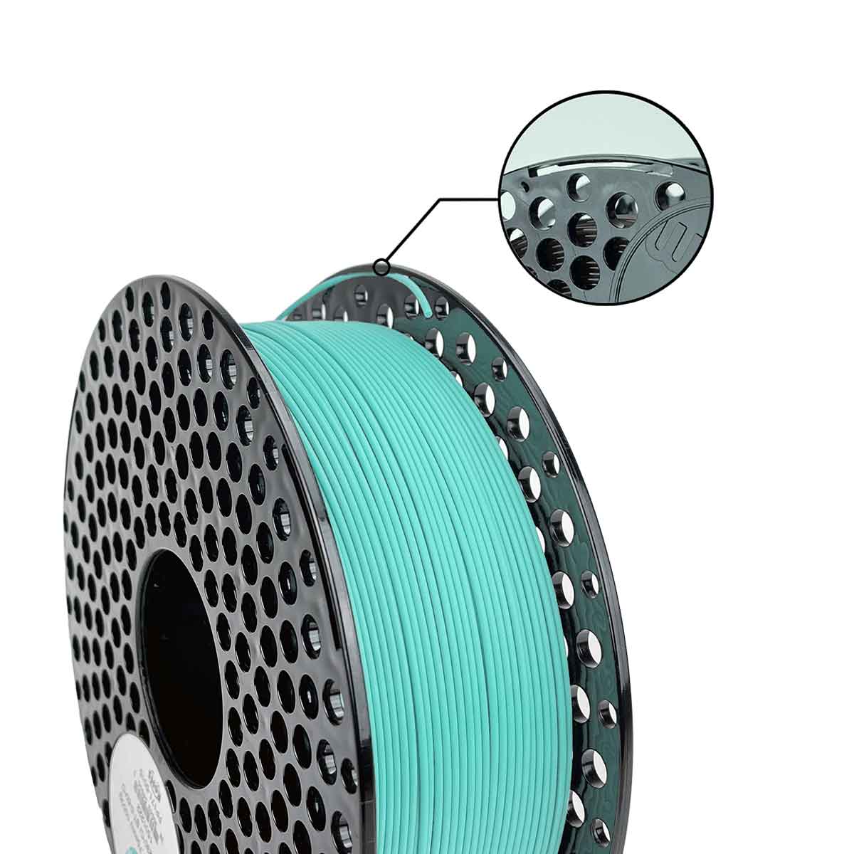 AzureFilm PLA 1.75mm Caribbean Green 1kg - Image 2