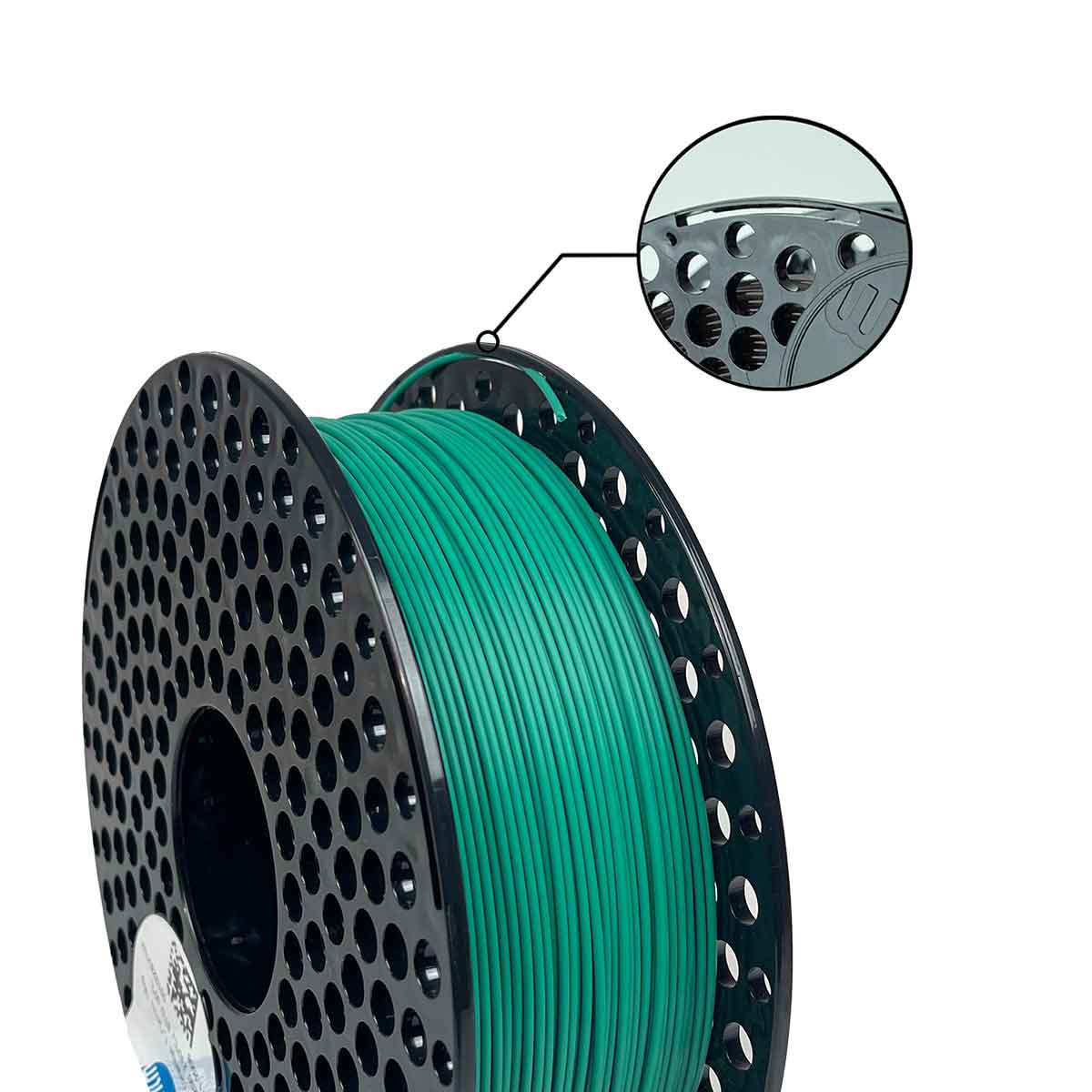 AzureFilm PLA 1.75mm Lagoon Green 1kg - Image 2
