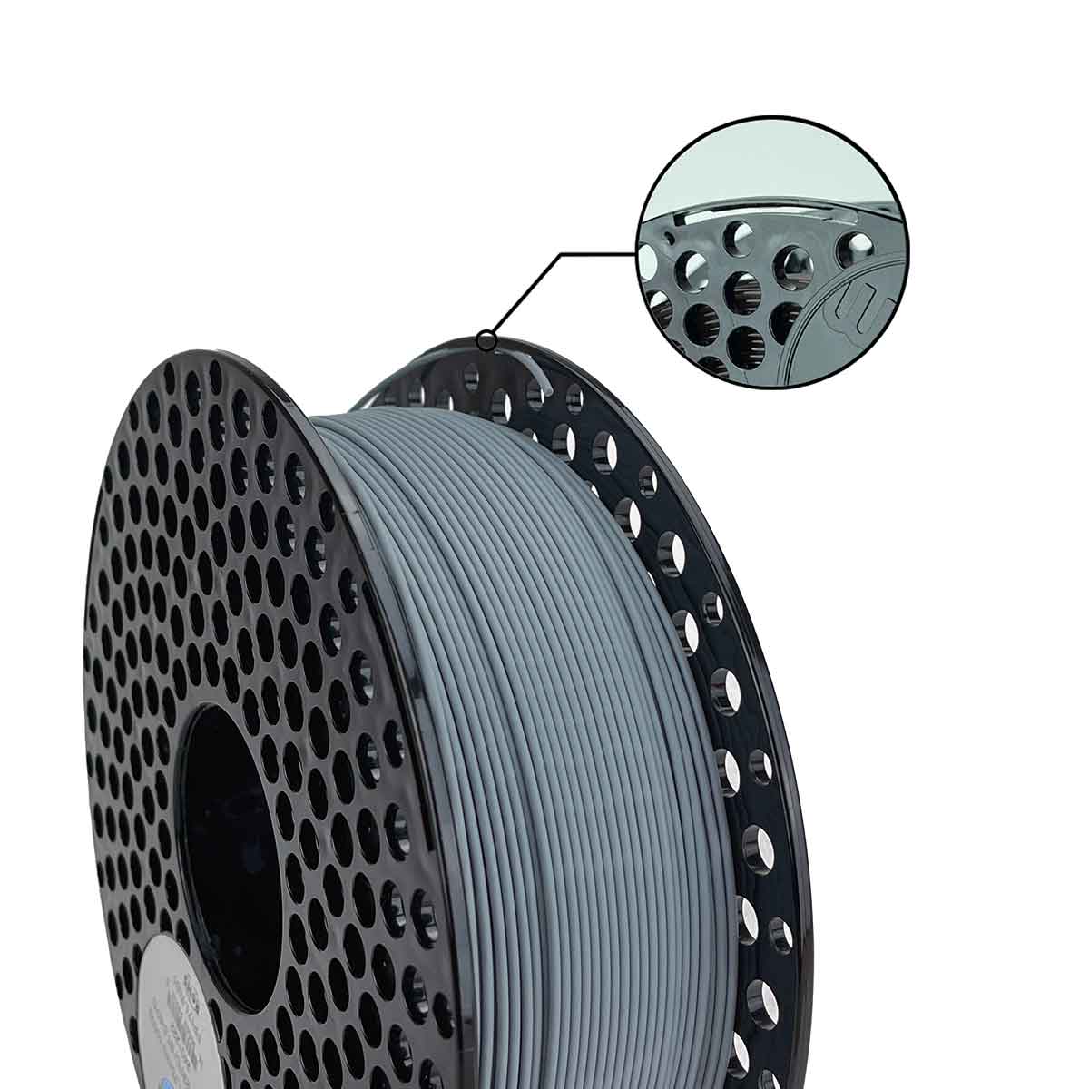 AzureFilm PLA 1.75mm Shark Grey 1kg - Image 2