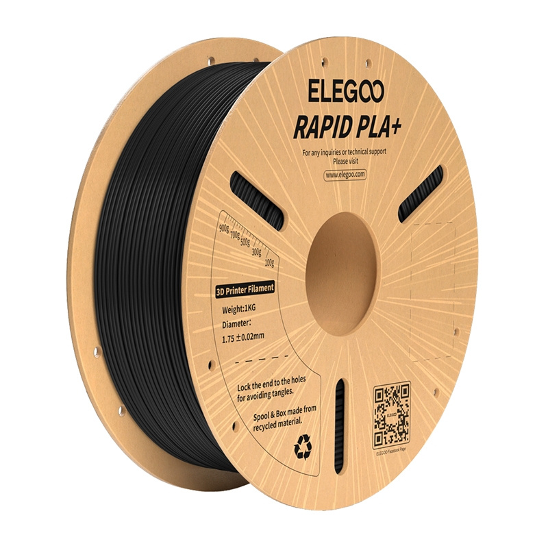 Elegoo Rapid PLA+ Black 1kg