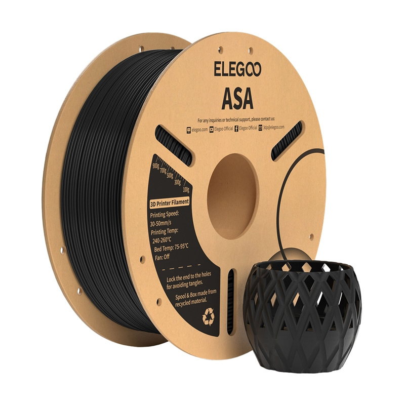 Elegoo ASA Black 1kg - Image 2