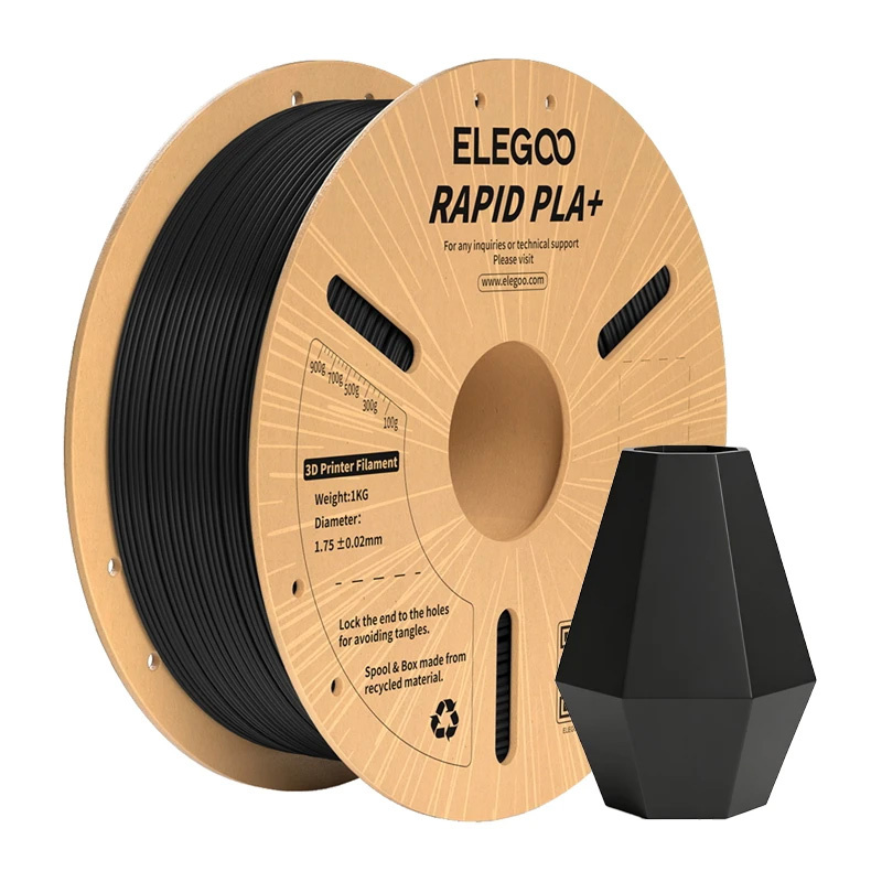 Elegoo Rapid PLA+ Black 1kg - Image 2