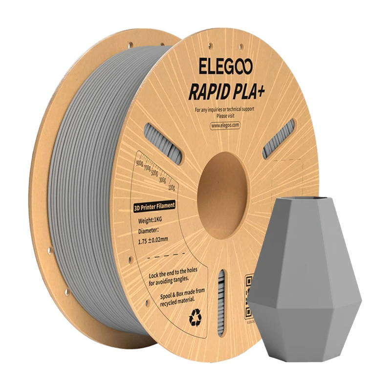 Elegoo Rapid PLA+ Grey 1kg - Image 2