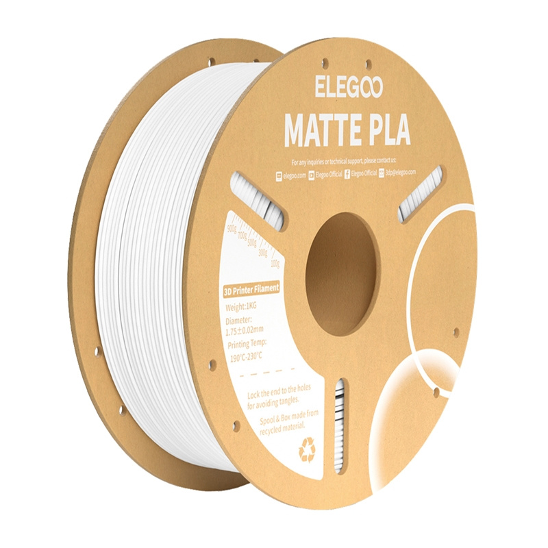 Elegoo PLA Matte White 1kg