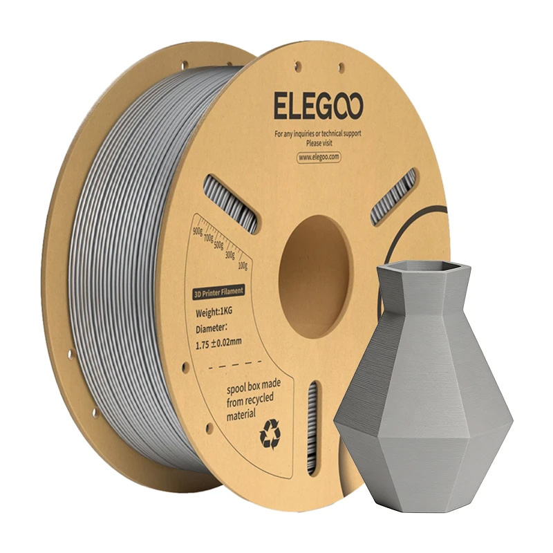 Elegoo PLA+ Space Grey 1kg - Image 2